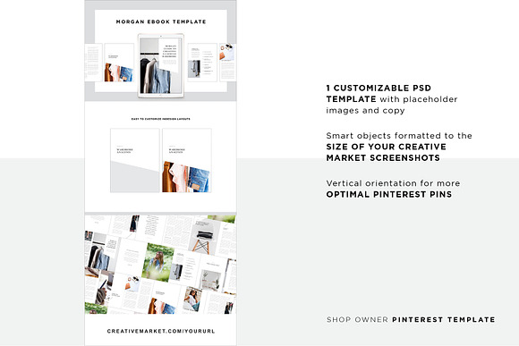 CM Shop Owner Pinterest Template in Pinterest Templates - product preview 1