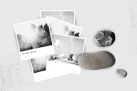 Mood Board Mockup - Natural & Gritty in Branding Mockups - product preview 1