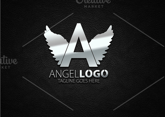 Angel Logo in Logo Templates - product preview 4
