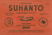 Suhanto Handdrawn Typeface