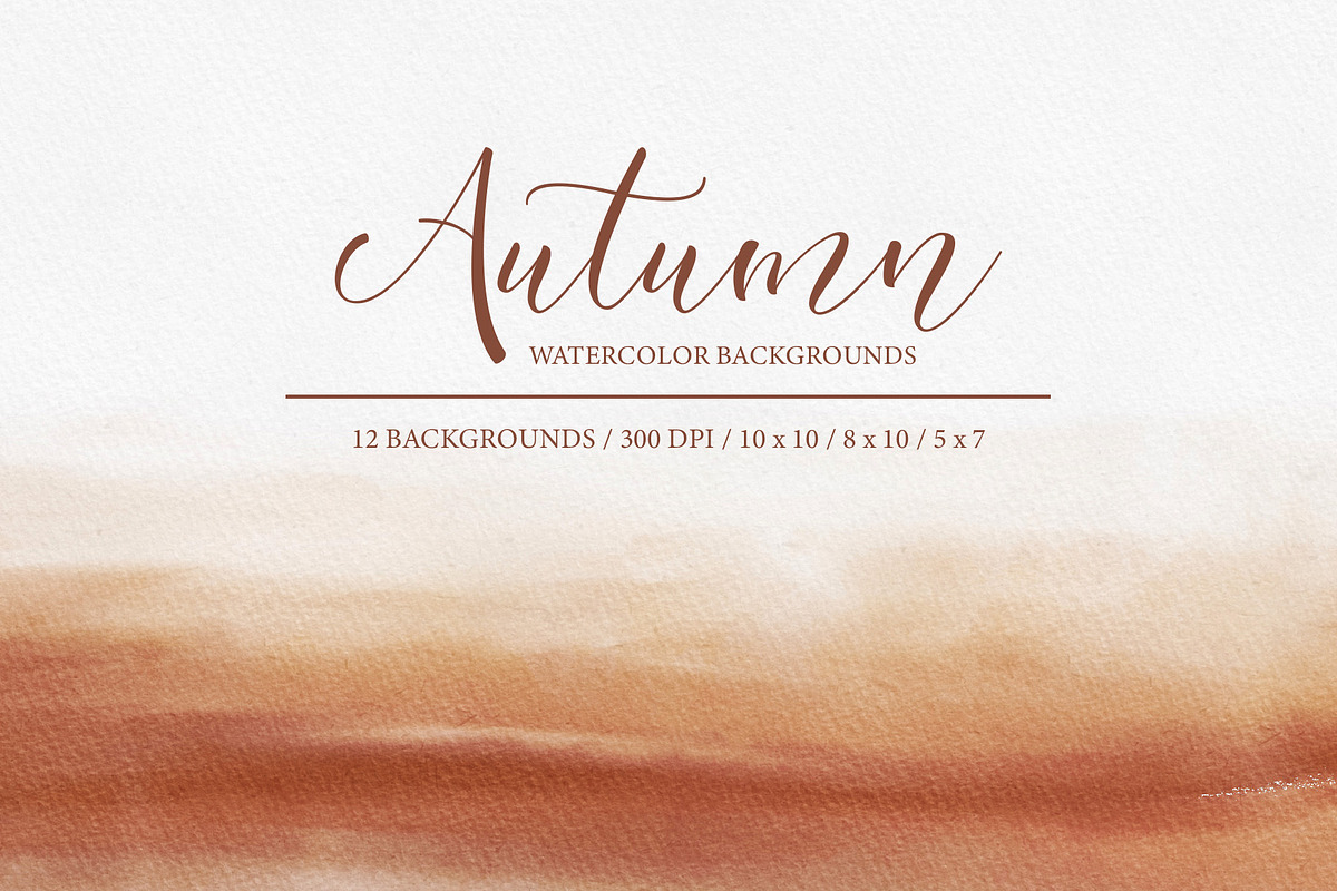 Autumn Backgrounds in Textures - product preview 8