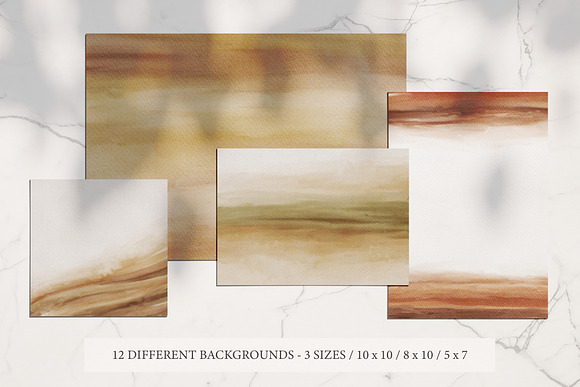 Autumn Backgrounds in Textures - product preview 4