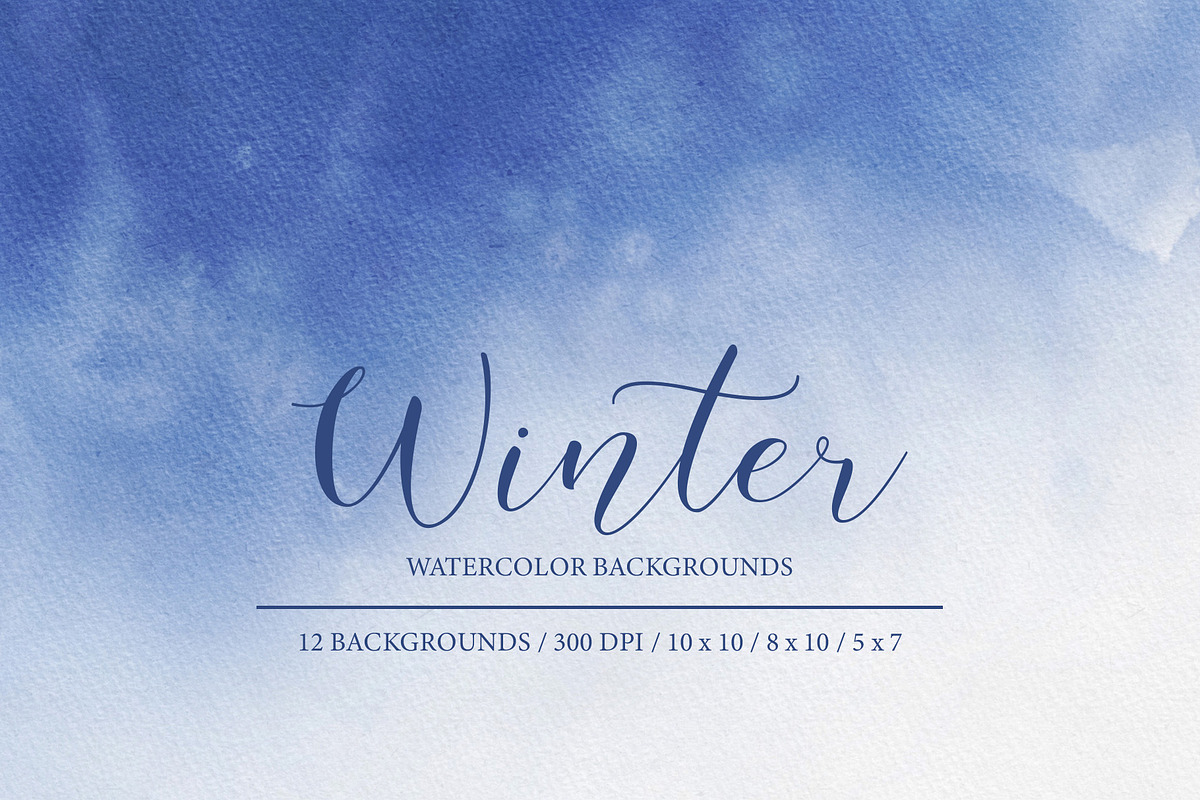 Winter Backgrounds in Textures - product preview 8