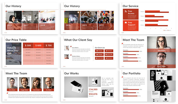 Cardee - Consultant Keynote Template in Keynote Templates - product preview 2