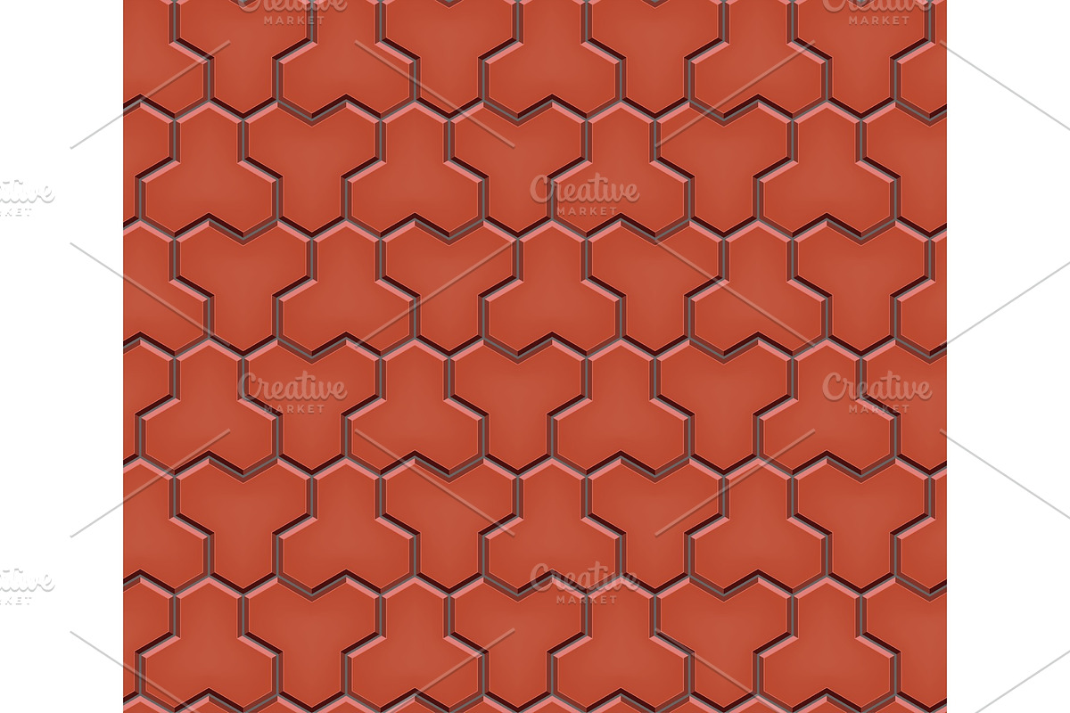 Seamless pattern of trihex in Textures - product preview 8