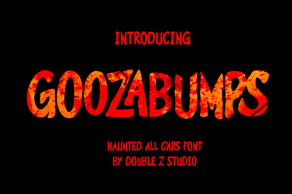 Goozabumps in Scary Fonts - product preview 7