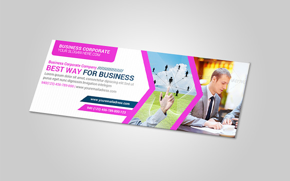 Corporate Business Timeline Covers in Facebook Templates - product preview 1
