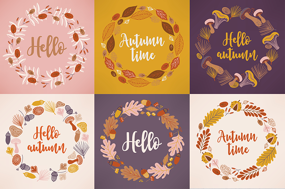 Autumn Kit in Illustrations - product preview 7