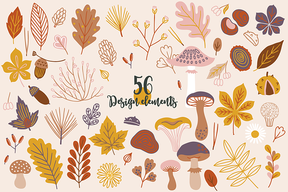 Autumn Kit in Illustrations - product preview 9