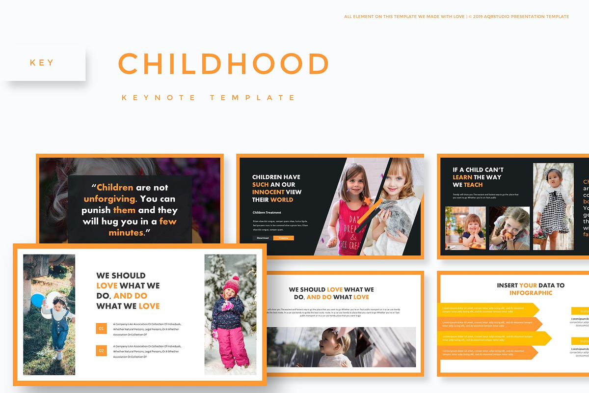 Childhood - Keynote Template in Keynote Templates - product preview 8