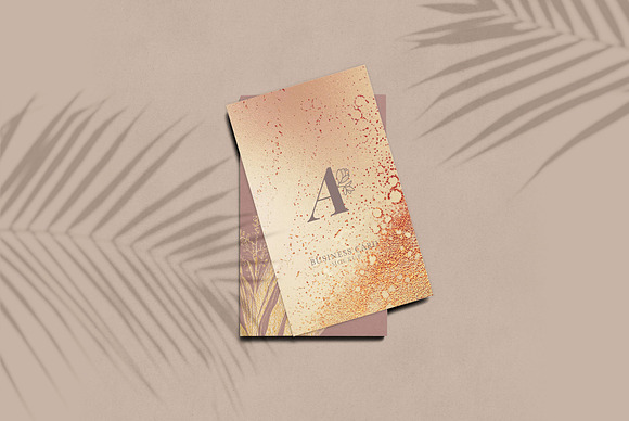 Gold Ink + Watercolor Foil Textures in Textures - product preview 4