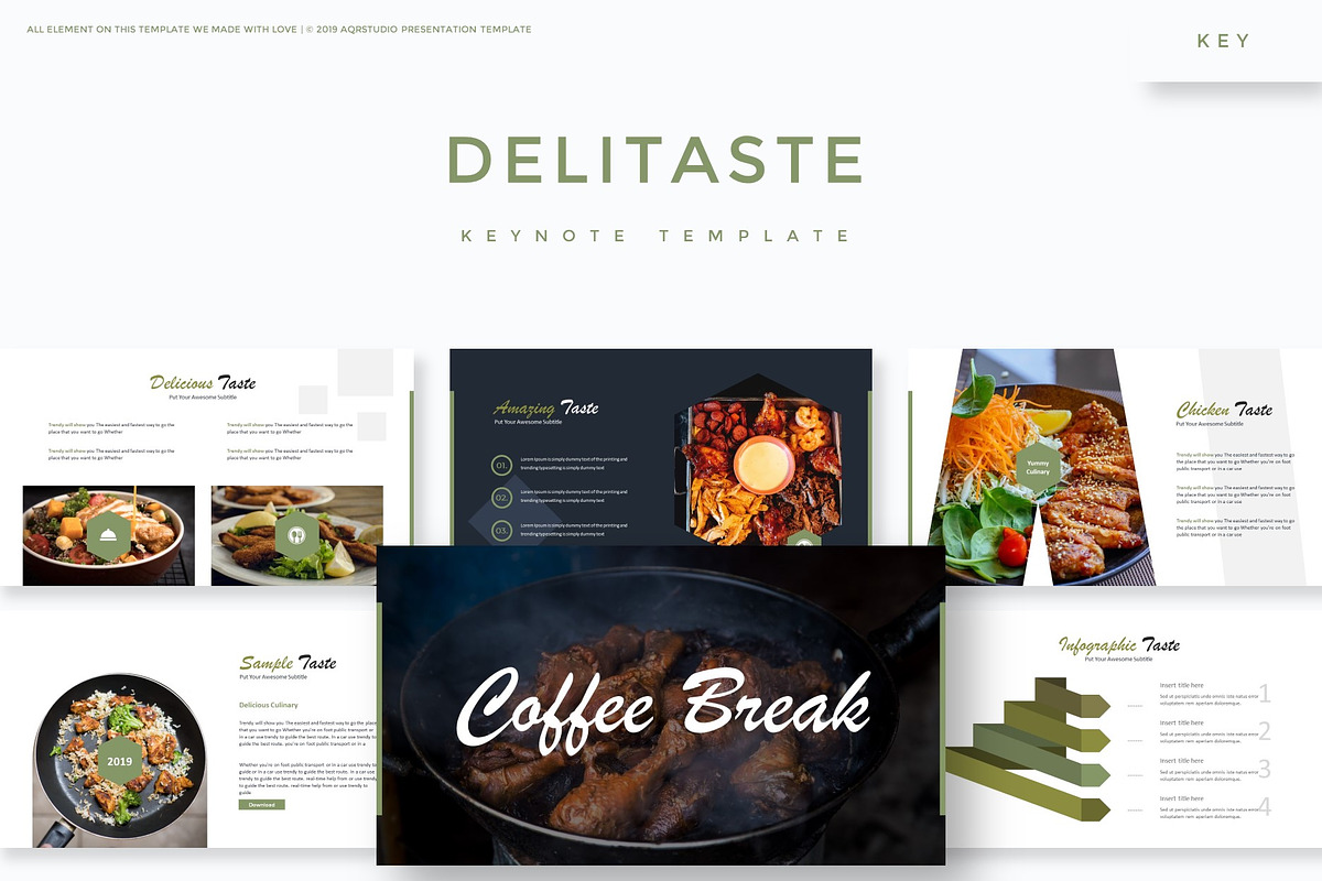 Delitaste - Keynote Template in Keynote Templates - product preview 8