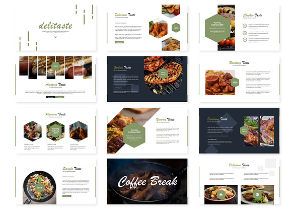 Delitaste - Keynote Template in Keynote Templates - product preview 1