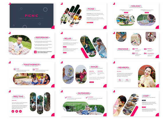 Picnic - Google Slides Template in Google Slides Templates - product preview 1