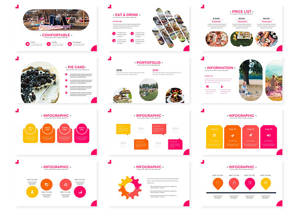 Picnic - Powerpoint Template in PowerPoint Templates - product preview 2