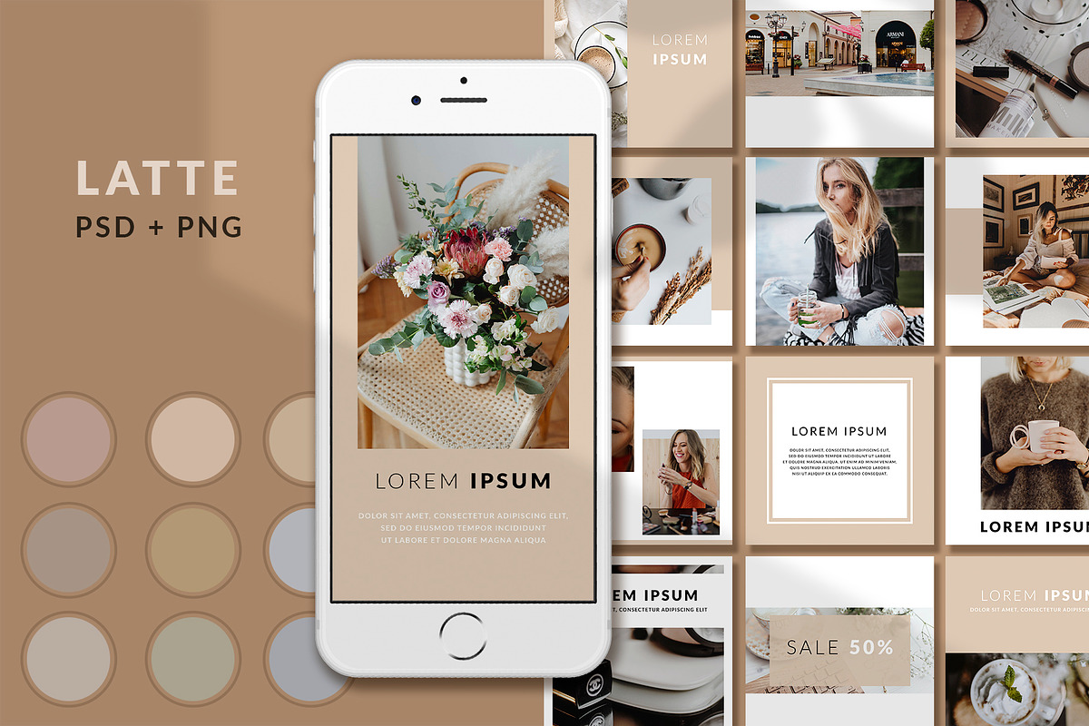 Latte - Social Media Tamplates in Instagram Templates - product preview 8