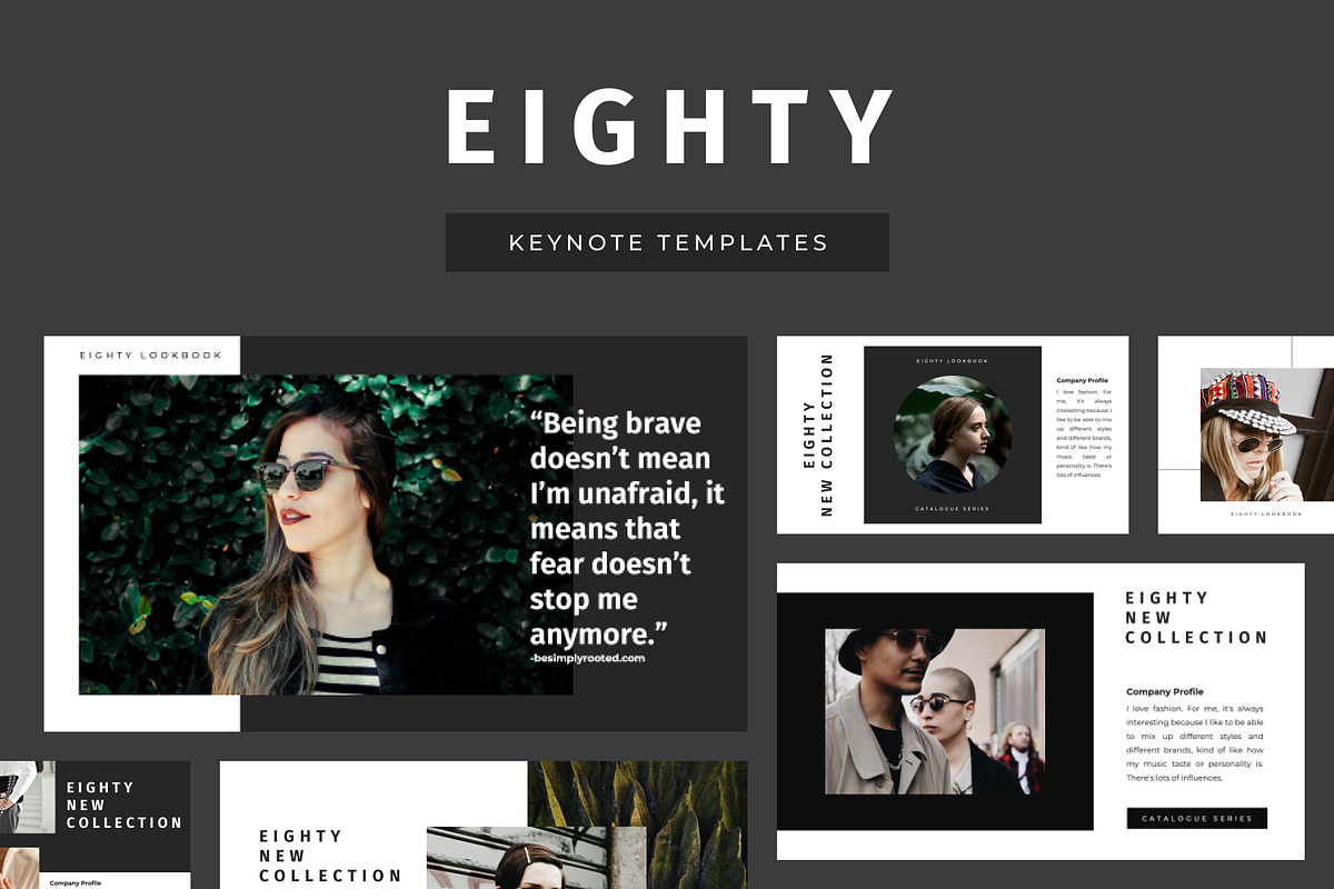 Eighty Creative Keynote Template in Keynote Templates - product preview 8