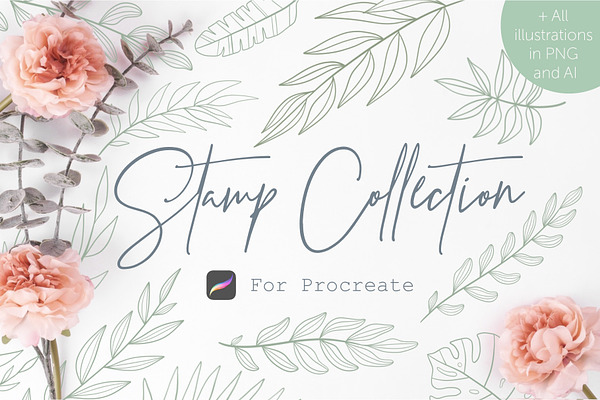 Stamp Collection | Procreate brushes