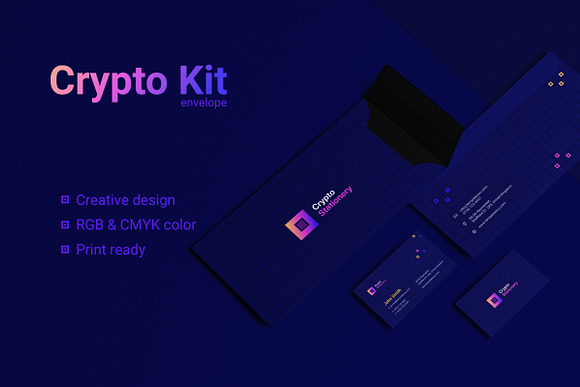 Crypto Stationary in Stationery Templates - product preview 5