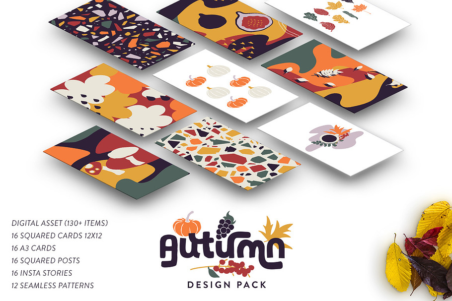Abstract Autumn Design Pack