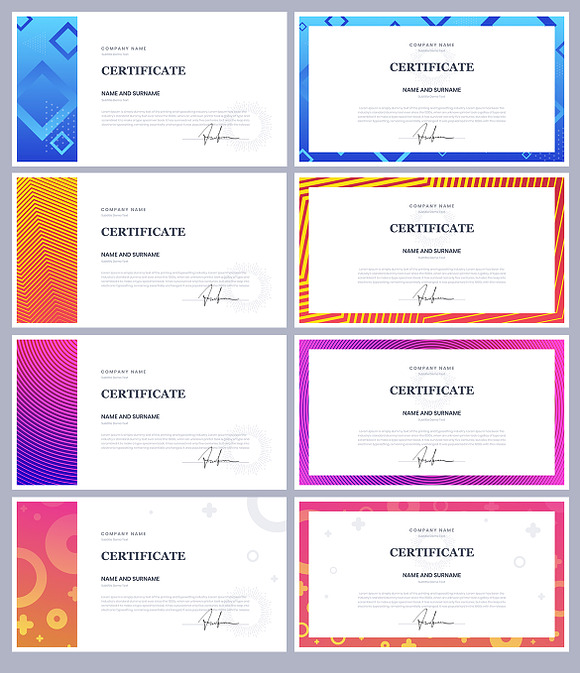 Certificate & Diploma Keynote in Keynote Templates - product preview 1