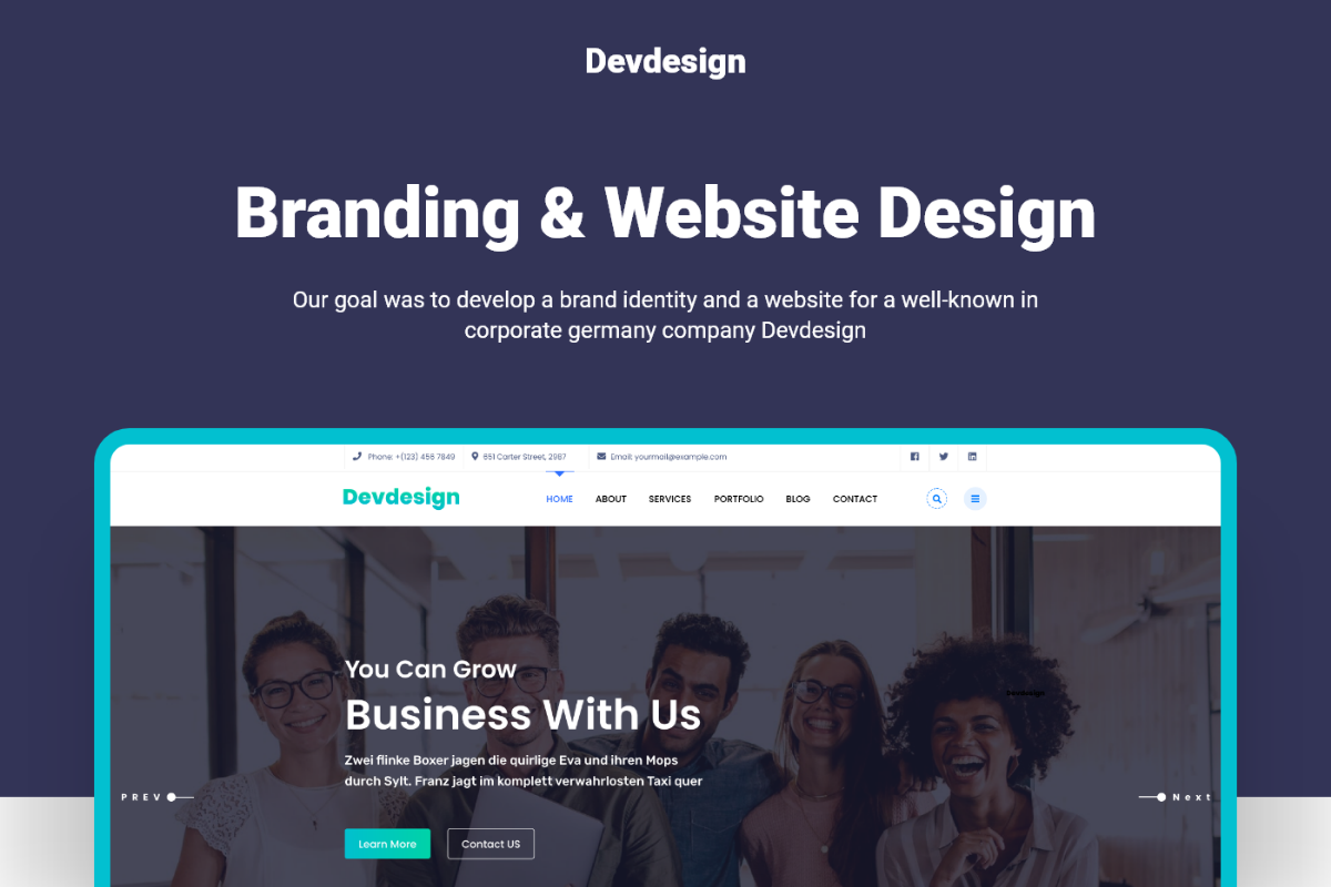 Devdesign Landing Page Ui in Landing Page Templates - product preview 8