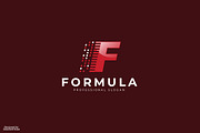 Formula F Letter Logo