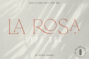 La Rosa – Elegant Unique Serif Font