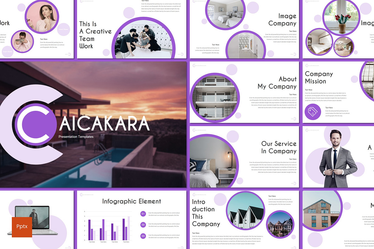 Caicakara - Powerpoint Template in PowerPoint Templates - product preview 8
