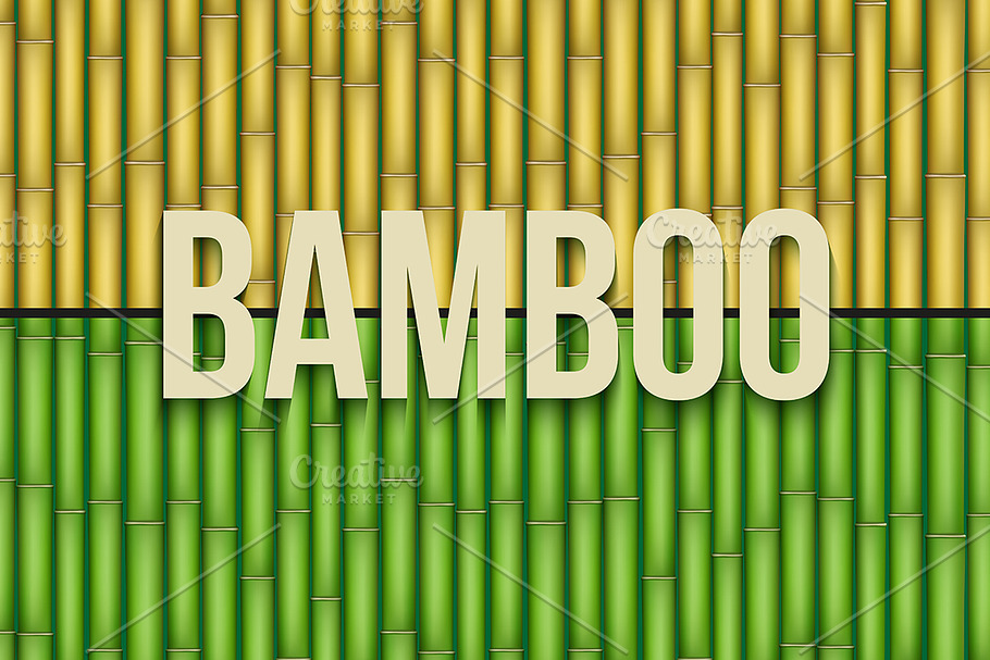 Set of Bamboo background textures in Textures - product preview 8
