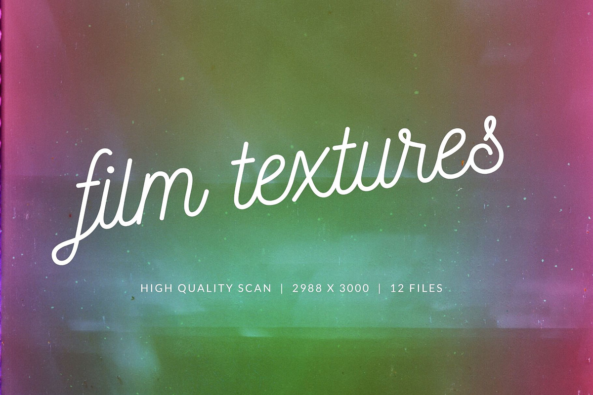 12 original vintage film textures in Textures - product preview 8