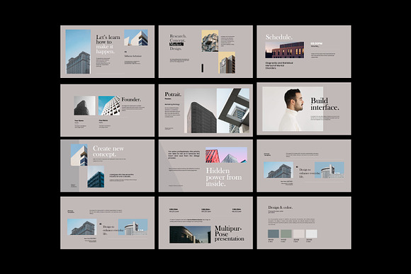 Growup - Architecture Google Slide in Google Slides Templates - product preview 8