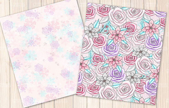 Winter Wishes Seamless Patterns in Patterns - product preview 5