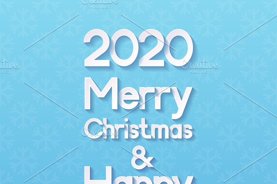 2020 Christmas and New Year’s Cards in Illustrations - product preview 8