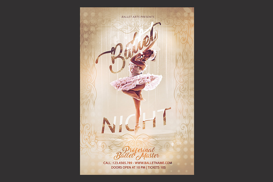 Ballet Night Flyer