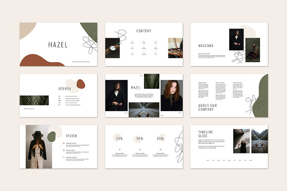 HAZEL Keynote Template in Keynote Templates - product preview 3