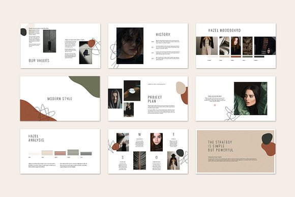 HAZEL Keynote Template in Keynote Templates - product preview 4