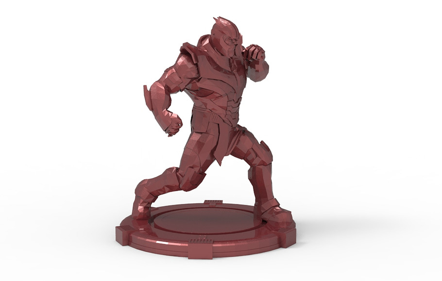 Thanos fight pose in Fantasy - product preview 2