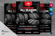 Tire Shop Center Flyer