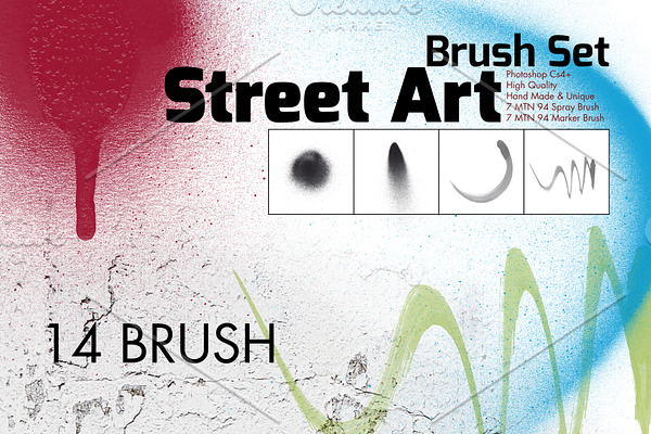 Street Art Brush Set