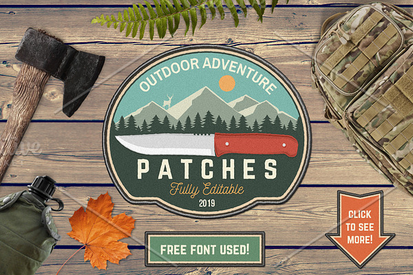 Outdoor Adventure Patches Part 2