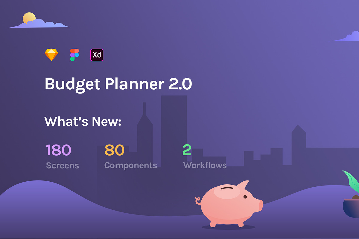 Budget Planner Mobile UI Kit in UI Kits and Libraries - product preview 8