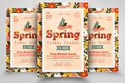 Spring Festival Floral Flyer/Poster