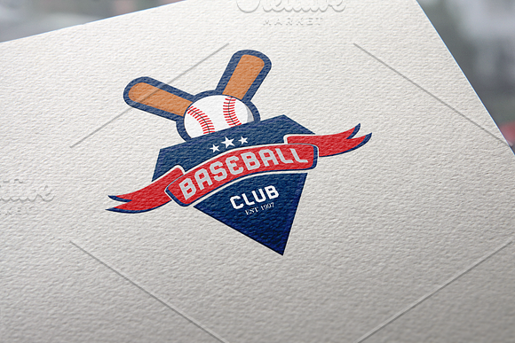 Baseball Logo Template in Logo Templates - product preview 2