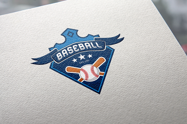 Baseball Logo Template 5