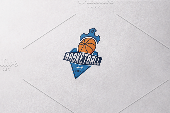 Basketball Logo Template in Logo Templates - product preview 2