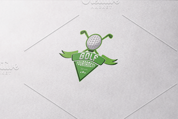 Golf Logo Template 1 in Logo Templates - product preview 1