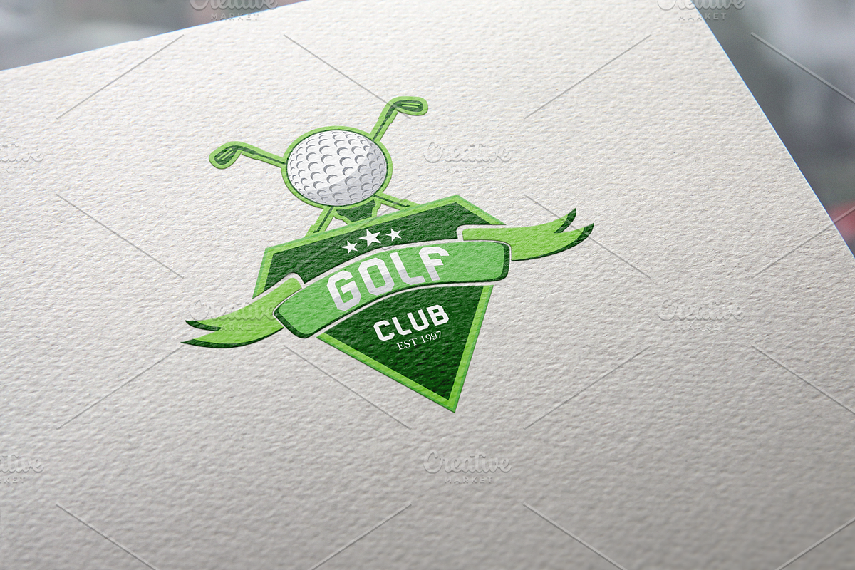 Golf Logo Template in Logo Templates - product preview 8
