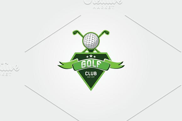 Golf Logo Template in Logo Templates - product preview 1
