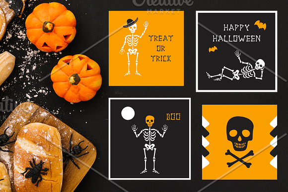 Skeleton Font and Graphics Pack in Display Fonts - product preview 1